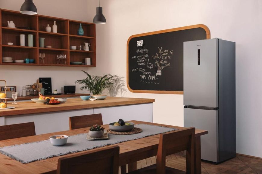 Холодильник с нижн. мороз. камерой Gorenje, 185х60х60см, 2 двери, 203(99)л, А++, Total NF, Зона св-ти, Снаруж. RC_NRK6192AXL4 фото