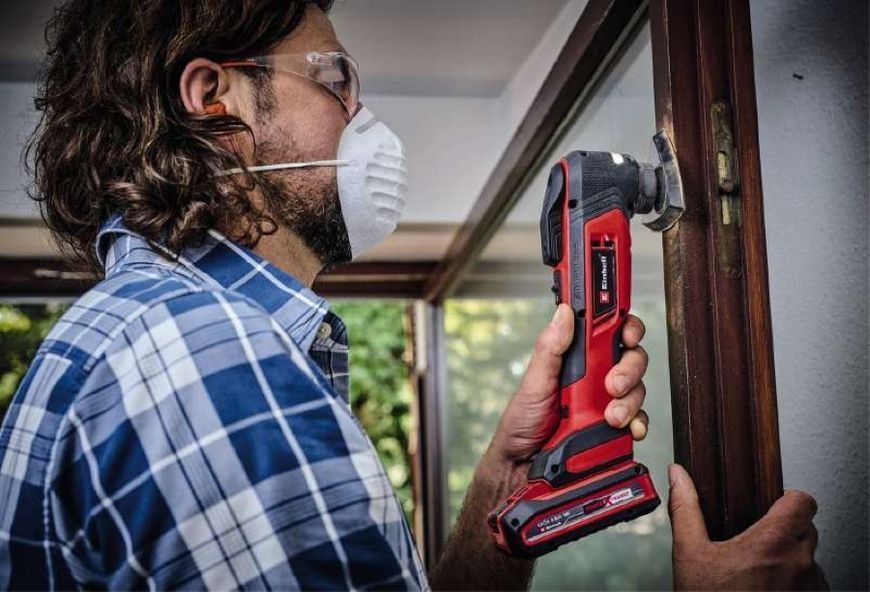 Einhell Многофункциональный инструмент аккумуляторный TP-MG 18 Li BL - Solo PXC 18В 11000-20000кол&middot;мин угол RC_4465190 фото