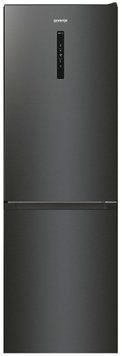 Холодильник Gorenje NRK619EABXL4 с нижн. мороз. камерой, 185х60х60см, 2 дв., Х-204л, М-96л, A+, NoFrost Plus, RC_NRK619EABXL4 фото