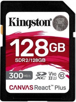 Карта пам'яті Kingston SD 128GB C10 UHS-II U3 R300/W260MB/s RC_SDR2/128GB фото