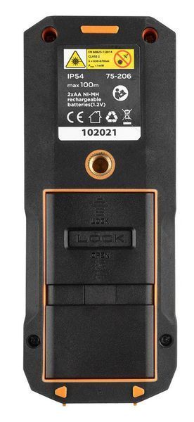 Tools Дальномер лазерный, 0.05-100м, &plusmn;2мм, 0.96кг Neo RC_75-206 фото