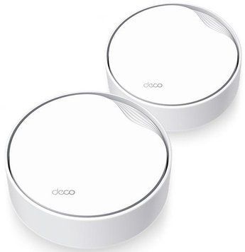 Система WiFi-Mesh Deco X50 AX3000, 1xGE LAN/WAN, 1x2,5GE LAN/WAN, 2мод, PoE RC_DECO-X50-POE-2-PACK фото