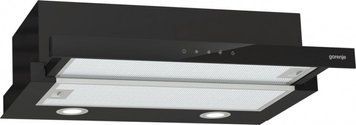 Витяжка Gorenje TH64E4BG телескопічна, 60см, 450м3ч, чорний RC_TH64E4BG фото