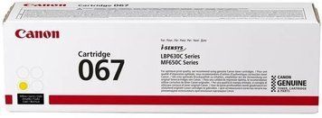 Canon Картридж 067 MF651Cw/MF655Cdw/MF657Cdw/LBP631Cw/LBP633Cdw Yellow (1350 стр.) RC_5099C002 фото
