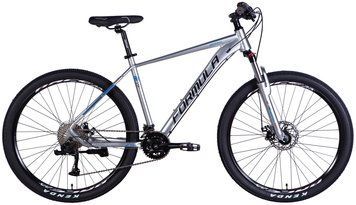 Велосипед AL 27,5" Formula ZEPHYR 2.0 DD CS рама-19" срiблястий 2025 VT_OPS-FR-27,5-015 фото