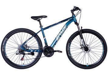 Велосипед алюминий 27.5" SPACE MERCURY AM DD трещотка рама-17" синий 2024 VT_OPS-SP-27.5-010 фото