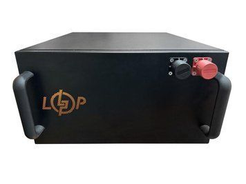 Акумулятор LP LiFePO4 51,2V - 100 Ah (5120Wh) (BMS 100A/50А) метал Smart BT LP_23536 фото