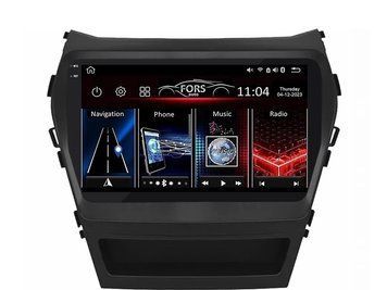 Штатная автомагнитола FORS.auto FS 2 PRO для Hyundai Santa Fe/IX45 (2+32Gb, 9") 2012-2017 FA_FS-2090 фото