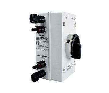 Ручной выключатель DC1000-GL, 1000V, 20A, 1St, IP66, Grey U_36339 фото