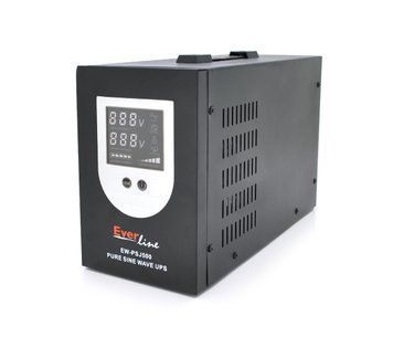 ДБЖ з правильною синусоїдою PSW-Eline-850VA (500 Вт), 12V під зовнішню батарею, струм заряду 10A U_28450 фото