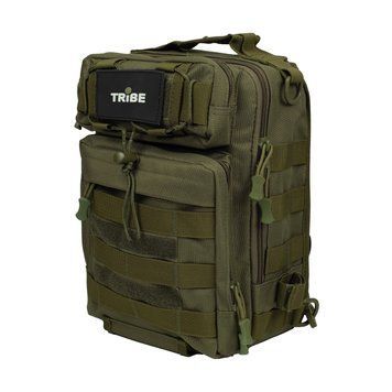 Сумка через плечо Tribe Sling Pack 6,5 L T-IE-0003, olive TM_T-IE-0003-olive фото