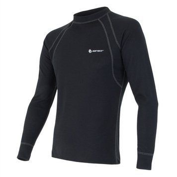 Термофутболка мужская Sensor Double Face LS black 24000003, SM11DF-black-XXXL TM_SM11DF-black-XL фото