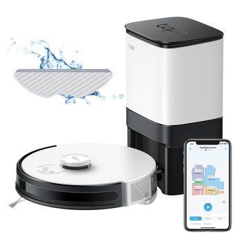 Робот-пылесос TP-LINK TAPO RV 30 LIDAR с поддержкой влажной уборки + док-станция RC_TAPO-RV30-PLUS фото