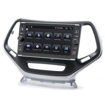 Штатна автомагнітола Prime-X 22-811/9K, 4+64, 4G для JEEP Cherokee 2014+ PX_2000000021614 фото