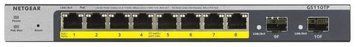 Комутатор NETGEAR GS110TP 8xGE PoE, 2xSFP, 55Вт, Керований L2 RC_GS110TP-300EUS фото