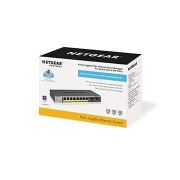 Комутатор NETGEAR GS110TP 8xGE PoE, 2xSFP, 55Вт, Керований L2 RC_GS110TP-300EUS фото