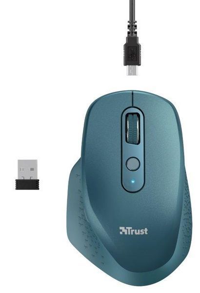 Миша Trust Ozaa Rechargeable, WL, синій RC_24034_TRUST фото