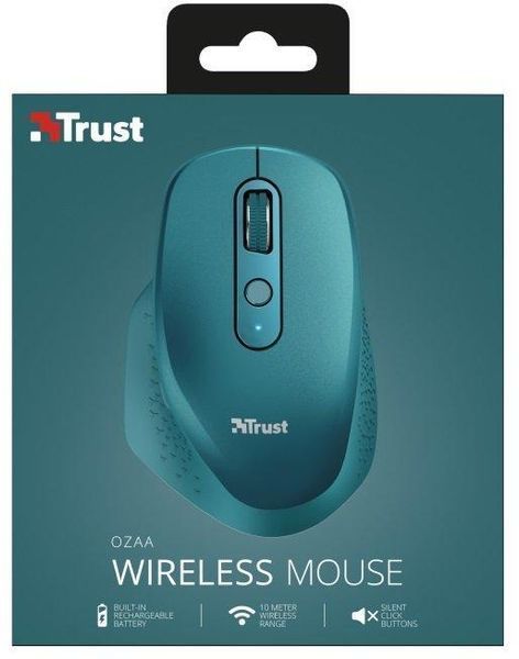 Миша Trust Ozaa Rechargeable, WL, синій RC_24034_TRUST фото