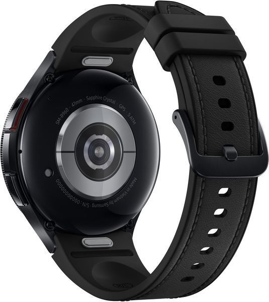 Смарт-годинник Samsung Galaxy Watch 6 Classic 47mm LTE (R965) 1.47", чорний RC_SM-R965FZKASEK фото