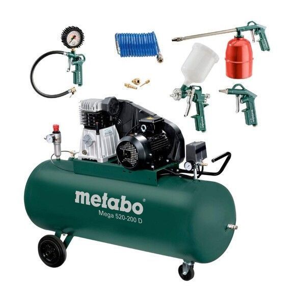 Компресор Metabo Mega 520-200 D (60154000) HY_4928 фото