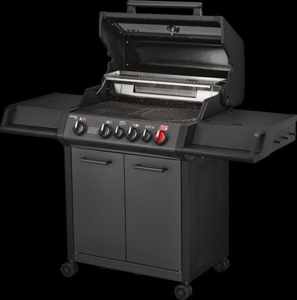Газовий гриль Enders MONROE PRO 4 SIK Turbo SHADOW 74 х 43 см 4 пальники Німеччина 838533 БЕЗКОШТОВНА ДОСТАВКА!!! EN_838533 фото