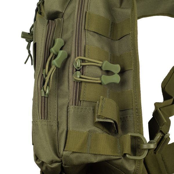 Сумка через плече Tribe Sling Pack 6,5 L T-IE-0003, olive TM_T-IE-0003-olive фото