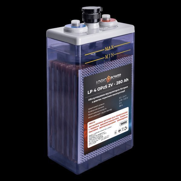 Акумуляторна батарея LP 40OPzS 2V - 280 Ah LP_15009 фото