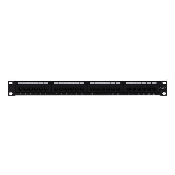 Патч-панель 2E САТ 6, UTP, 19" 1U, 24 порта, собранная RC_2E-PPNL6E-UTP-24 фото