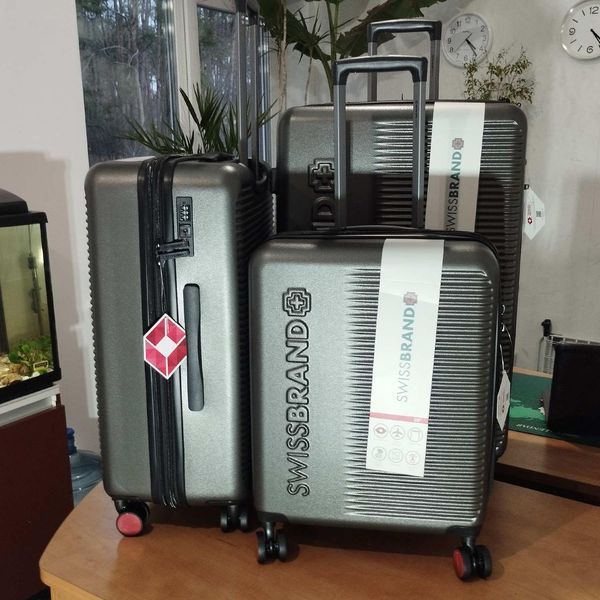 Валіза Swissbrand Enstone (S) Grey (SWB_LHENS801S) DS_DAS302521 фото