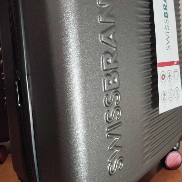 Валіза Swissbrand Enstone (S) Grey (SWB_LHENS801S) DS_DAS302521 фото