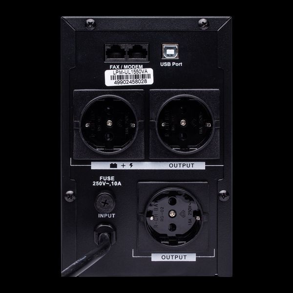 Лінійно-інтерактивне ДБЖ LPM-UL1550VA (1085Вт) LP_4990 фото