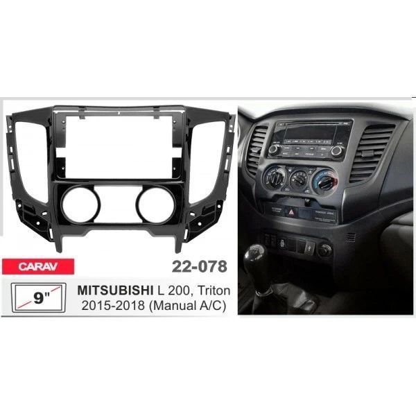 Переходная рамка Mitsubishi L200 Carav 22-078 AV_22-078 фото
