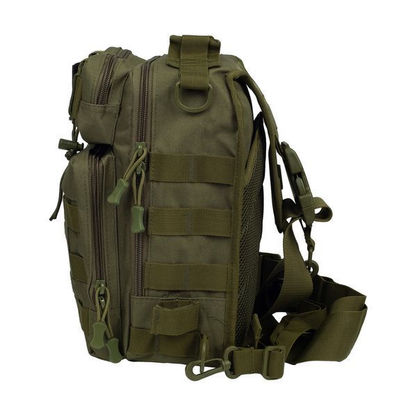 Сумка через плече Tribe Sling Pack 6,5 L T-IE-0003, olive TM_T-IE-0003-olive фото