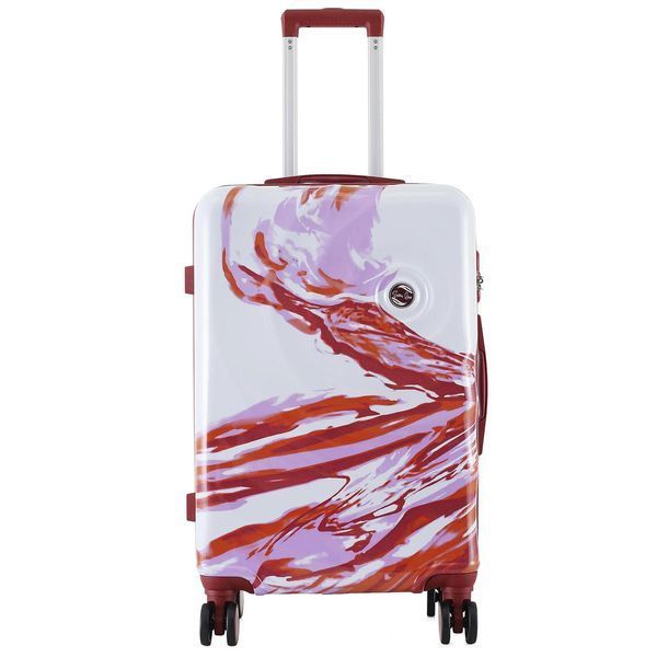 Чемодан Semi Line 24" (M) White/Red Print (T5654-2) DS_DAS302889 фото