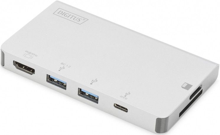 Док-станція DIGITUS Travel USB-C, 6 Port RC_DA-70867 фото