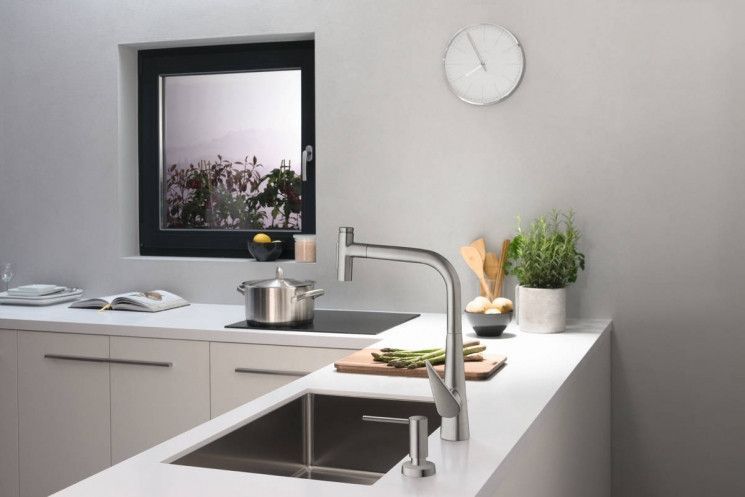 Дозатор для мийних засобів Hansgrohe A51, 500мл, хром RC_40448000 фото