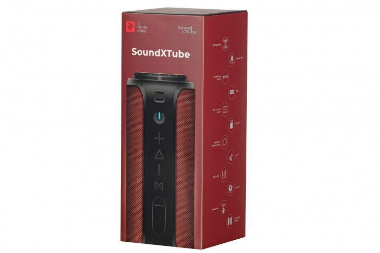 Акустическая система 2E SoundXTube TWS, MP3, Wireless, Waterproof Red RC_2E-BSSXTWRD фото