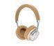 Ігрові Bluetooth навушники iKAKU KSC-221 LONGYU, Gold-Silver U_26887 фото 1