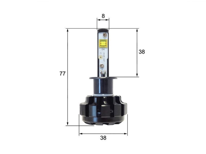 Комплект світлодіодних ламп Sho-Me G1.4 H1 40W MA_SH G1.4 Н1 40W фото