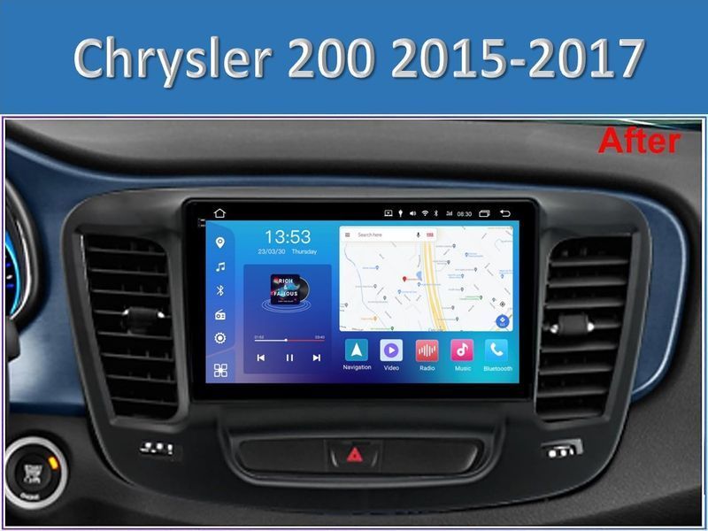 Штатная автомагнитола FORS.auto FS 2 PRO для Chrysler 200 (2+32Gb, 9") 2015-2017 FA_FS-2503 фото