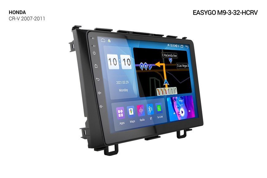 Штатна автомагнітола EasyGo M9-3-32-HCRV QLED Honda CR-V 2007-2011 MA_M9-3-32-HCRV фото