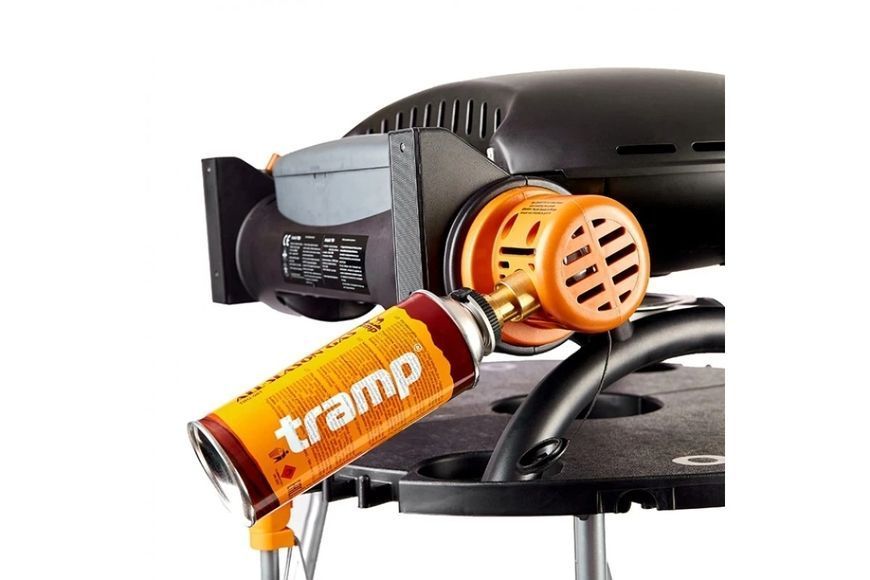 Портативний переносний газовий гриль O-GRILL 500, чорний + шланг у подарунок! GR_008287 фото