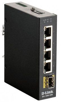 Промисловий комутатор D-Link DIS-100G-5SW 4xGE, 1xSFP, Некерований RC_DIS-100G-5SW фото