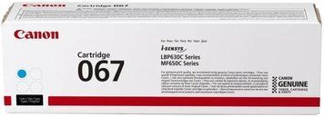 Canon Картридж 067 MF651Cw/MF655Cdw/MF657Cdw/LBP631Cw/LBP633Cdw Cyan (1350 стр.) RC_5101C002 фото
