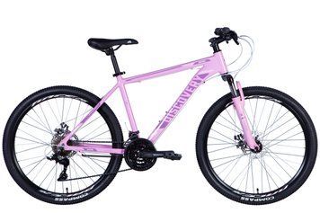 Велосипед алюміній 26" Discovery BASTION AM DD рама-18" рожевий 2024 VT_OPS-DIS-26-594 фото