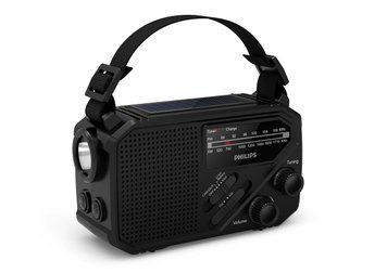 Портативне радіо TAR1609 FM/MW, Solar Power, LED Light, Kinetic & Li-ion battery Philips RC_TAR1609/00 фото