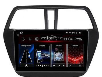Штатна автомагнітола FORS.auto FS 2 PRO для Suzuki SX4/S-Cross (2+32Gb, 9") 2014-2017 FA_FS-2454 фото