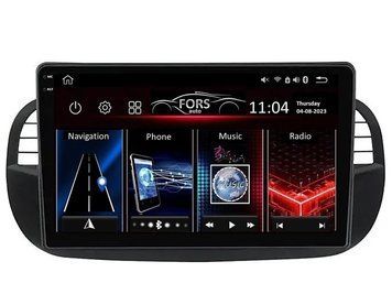 Штатная автомагнитола FORS.auto FS 2 ULTRA для Fiat 500 (2+32Gb, 9", black) 2007-2015 FA_FS-0238 фото