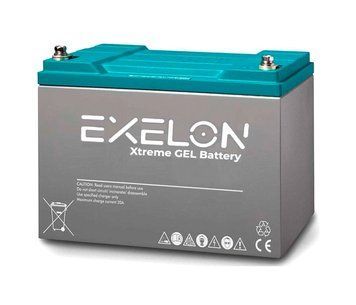 Акумуляторна батарея EXELON 100-12 GEL 12V 100 Ah (330 x 173 x 218), 30.4 kg Grey Q1/48 U_37161 фото