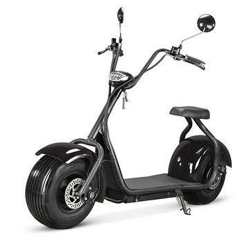 Електроскутер Citycoco 1500W, 60V12Ah, Black OL_50771 фото